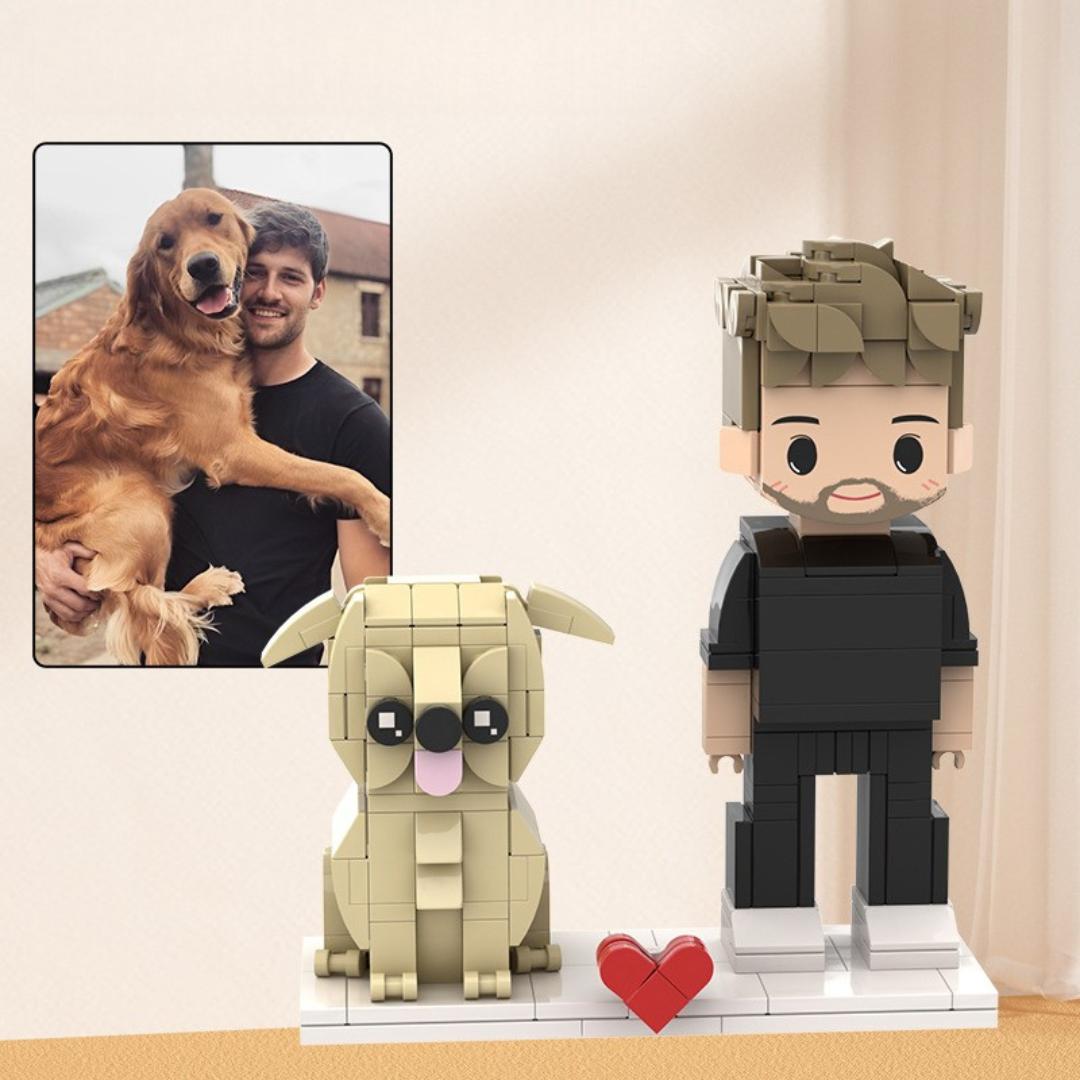 Custom Brick Portrait