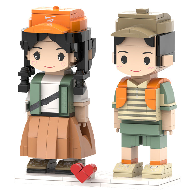 Custom Brick Portrait