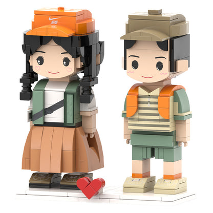 Custom Brick Portrait 